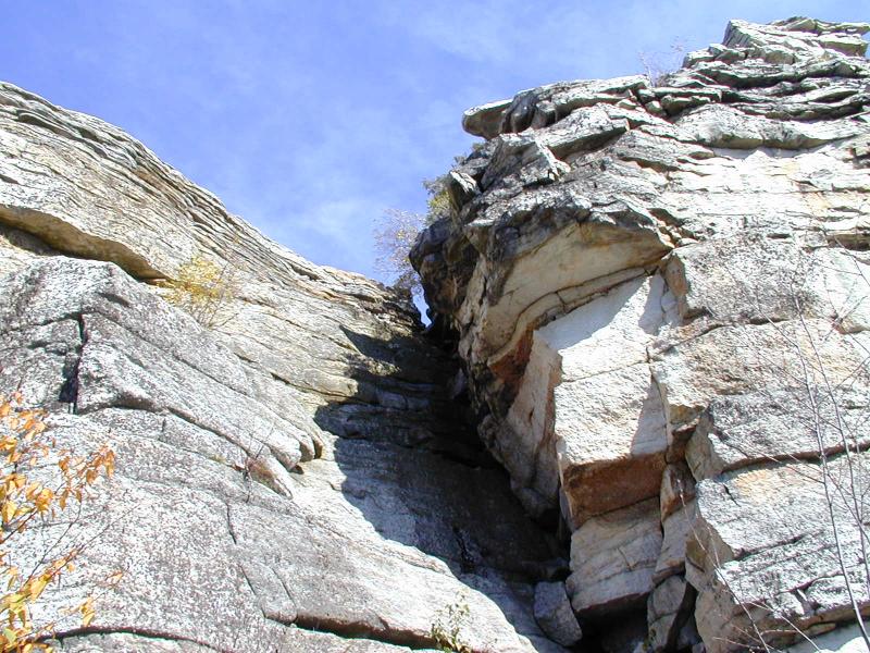 Shawangunk Mountains cliff community Troy Weldy